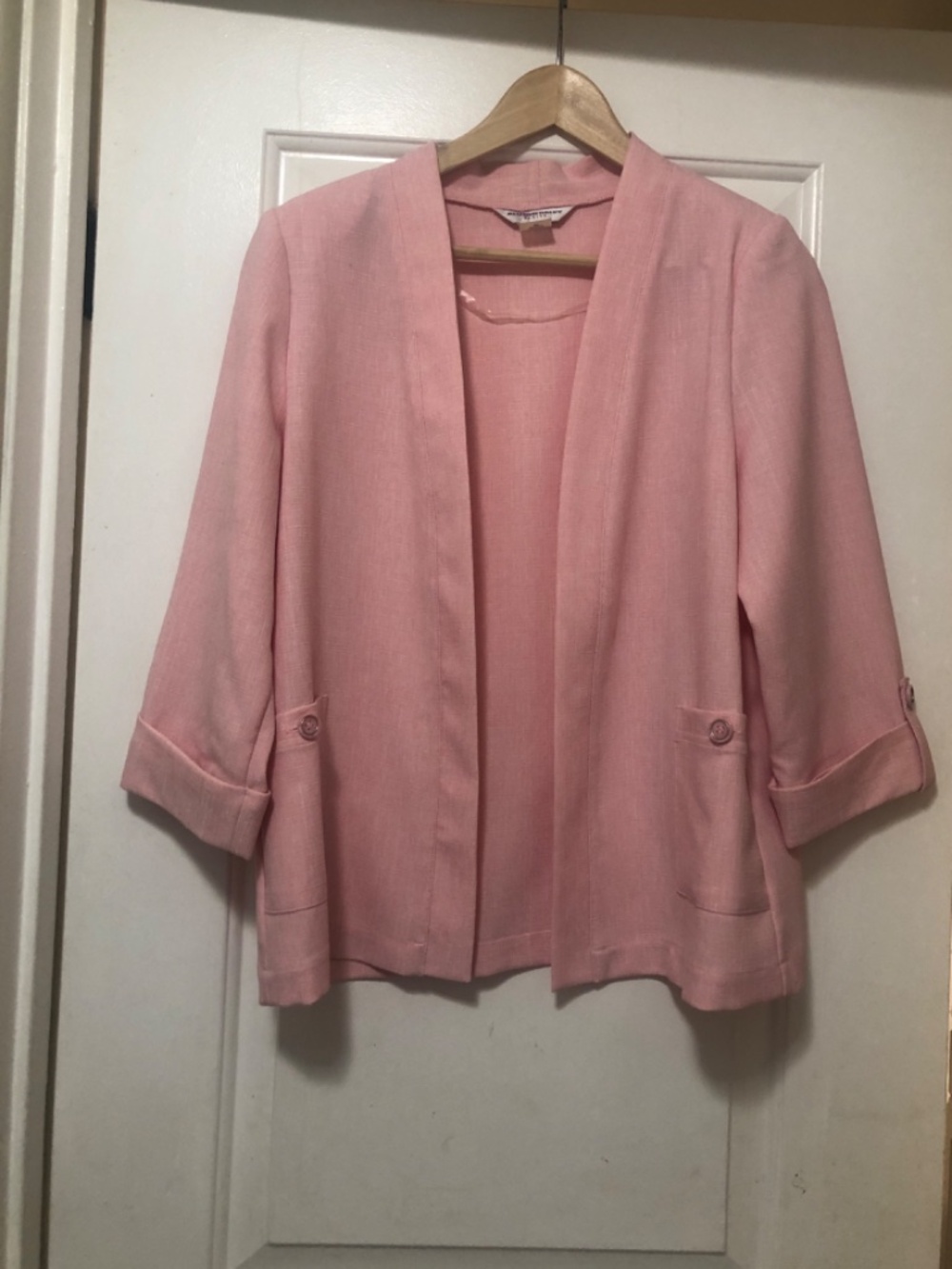 Allison Daley Pink women’s jacket Size 8 - Picture 2 of 4